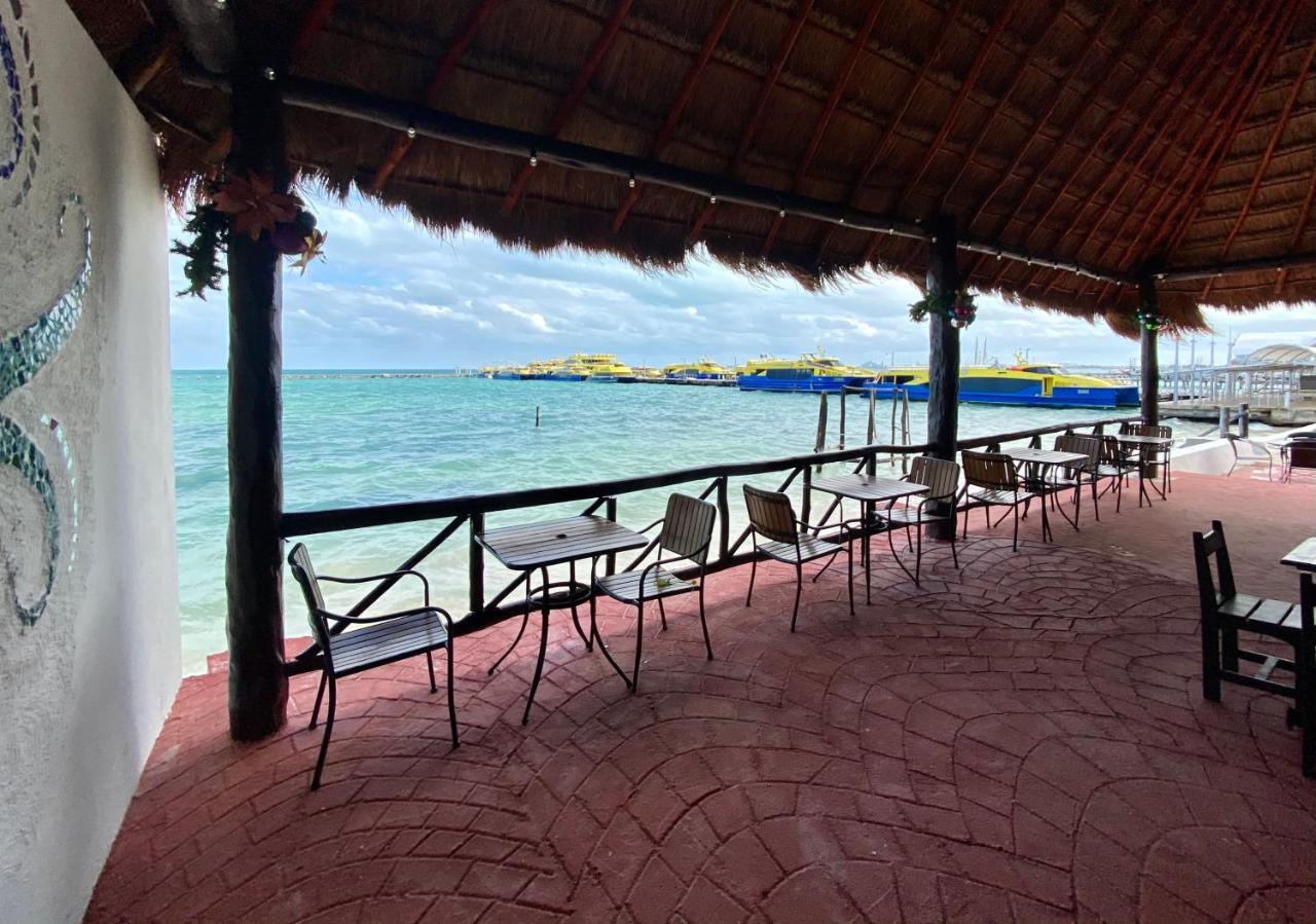 Casa Caribe Cancun Bagian luar foto View of the beach from the hotel