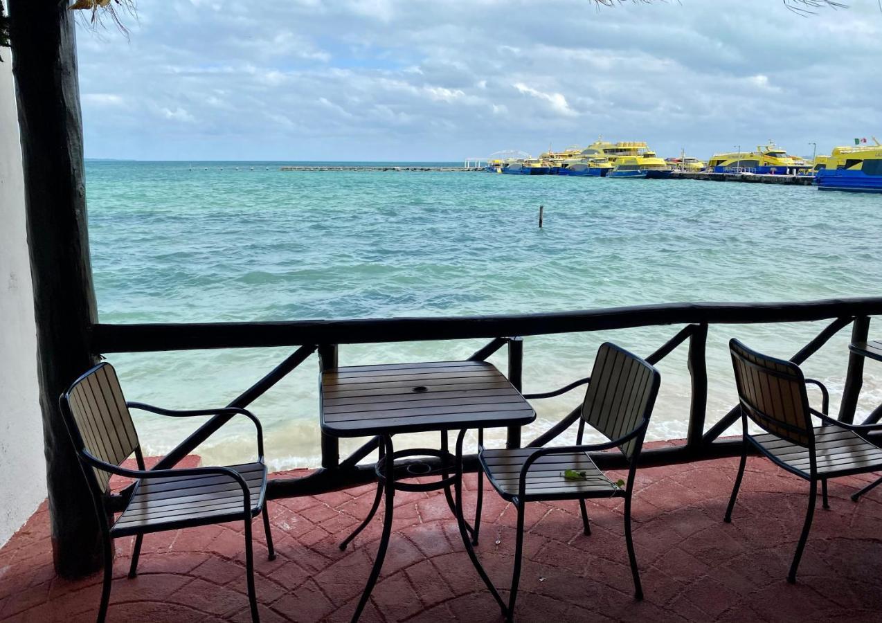Casa Caribe Cancun Bagian luar foto View of the beach from the hotel